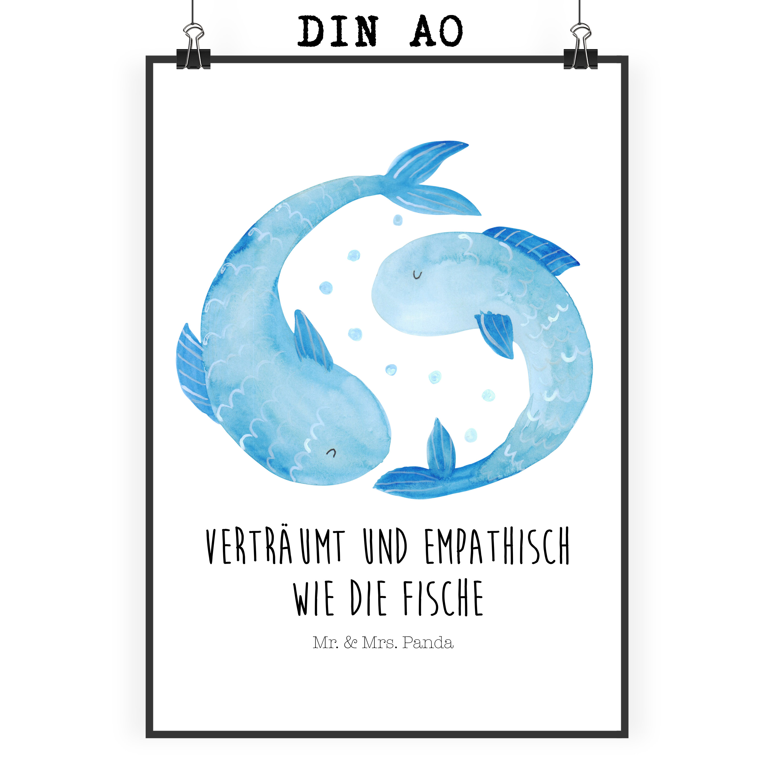 Poster Sternzeichen Fische