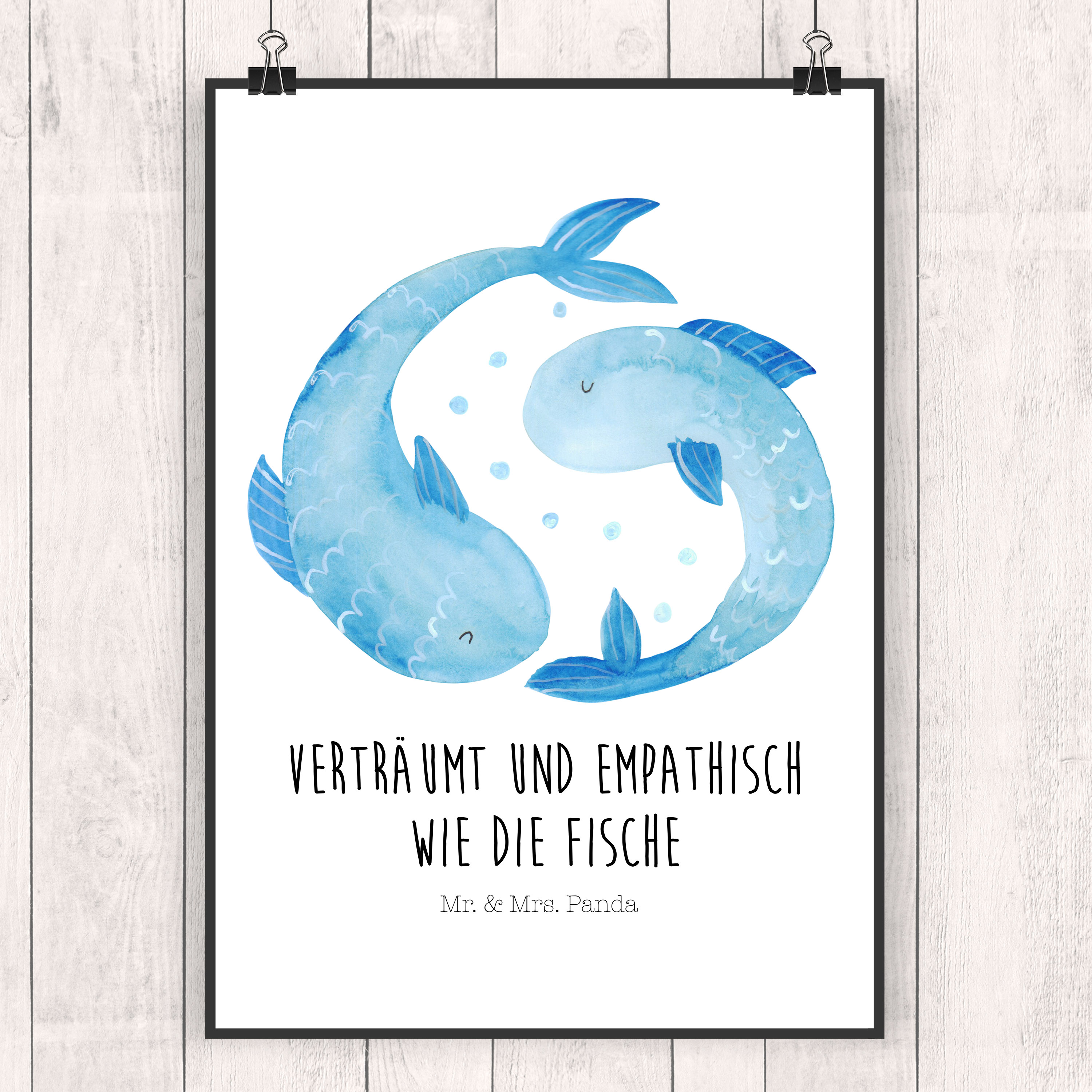 Poster Sternzeichen Fische