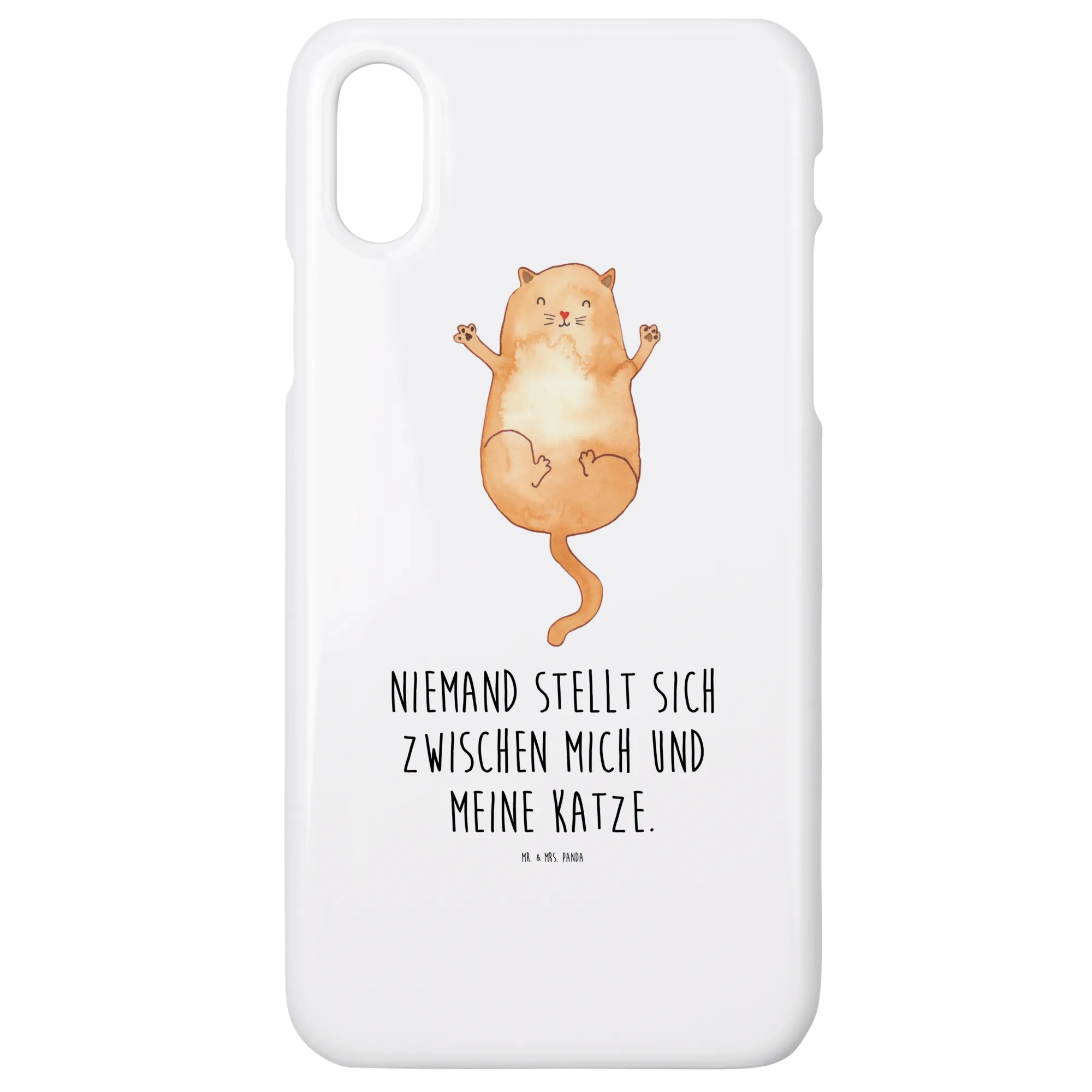 Handyhülle Katze Umarmen