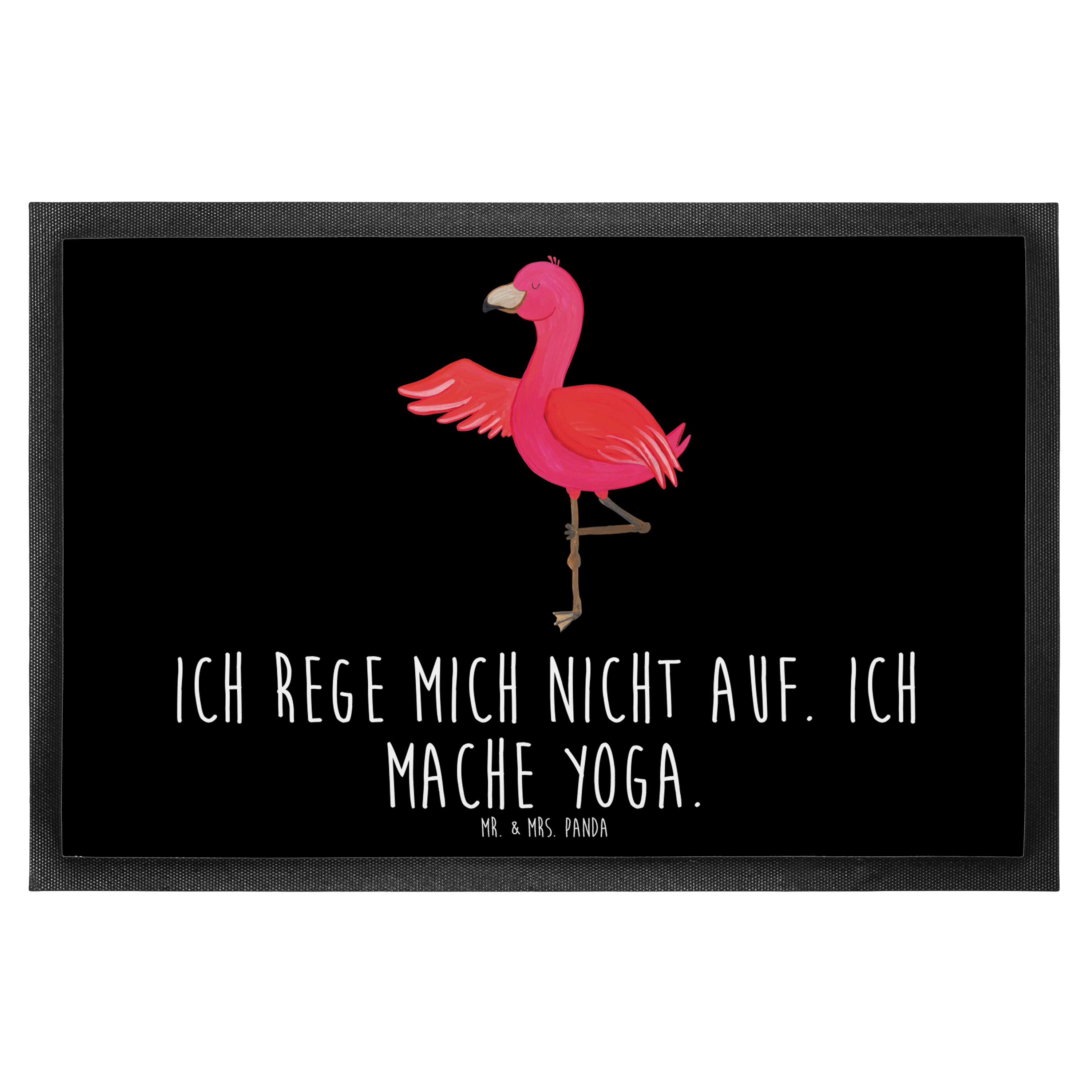 Fußmatte Flamingo Yoga