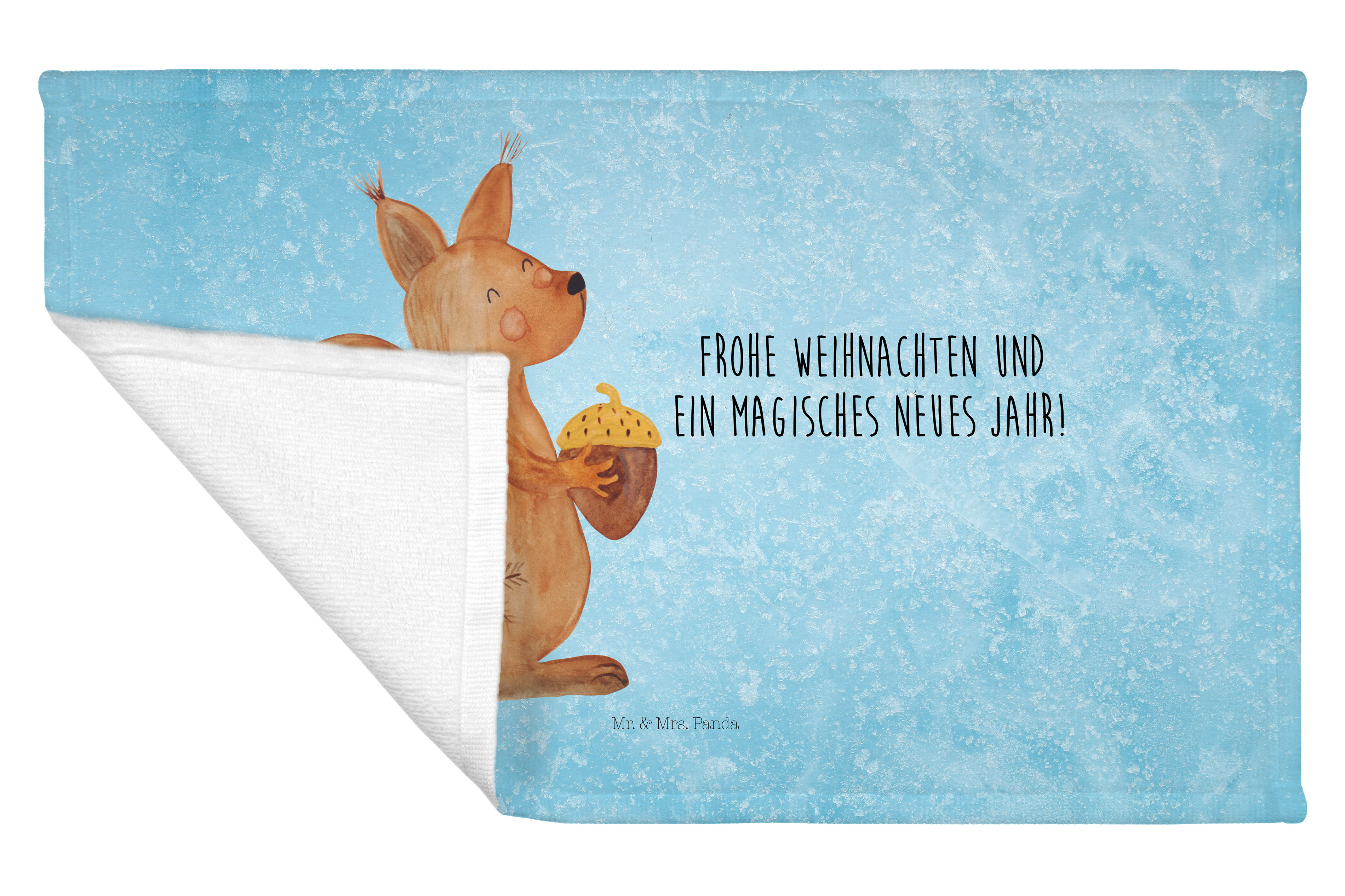 Handtuch Eichhörnchen Weihnachtszeit