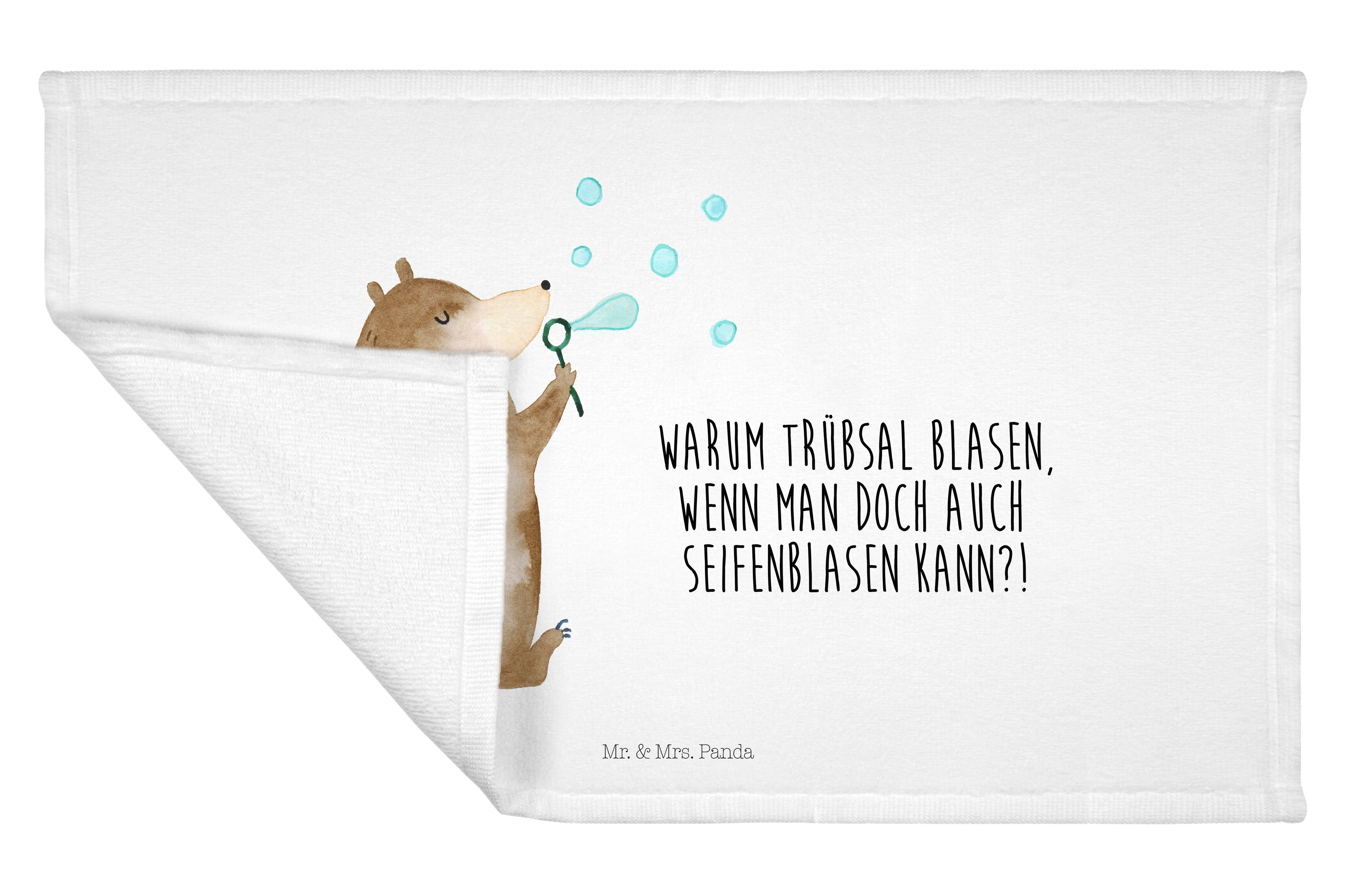 Handtuch Bär Seifenblasen