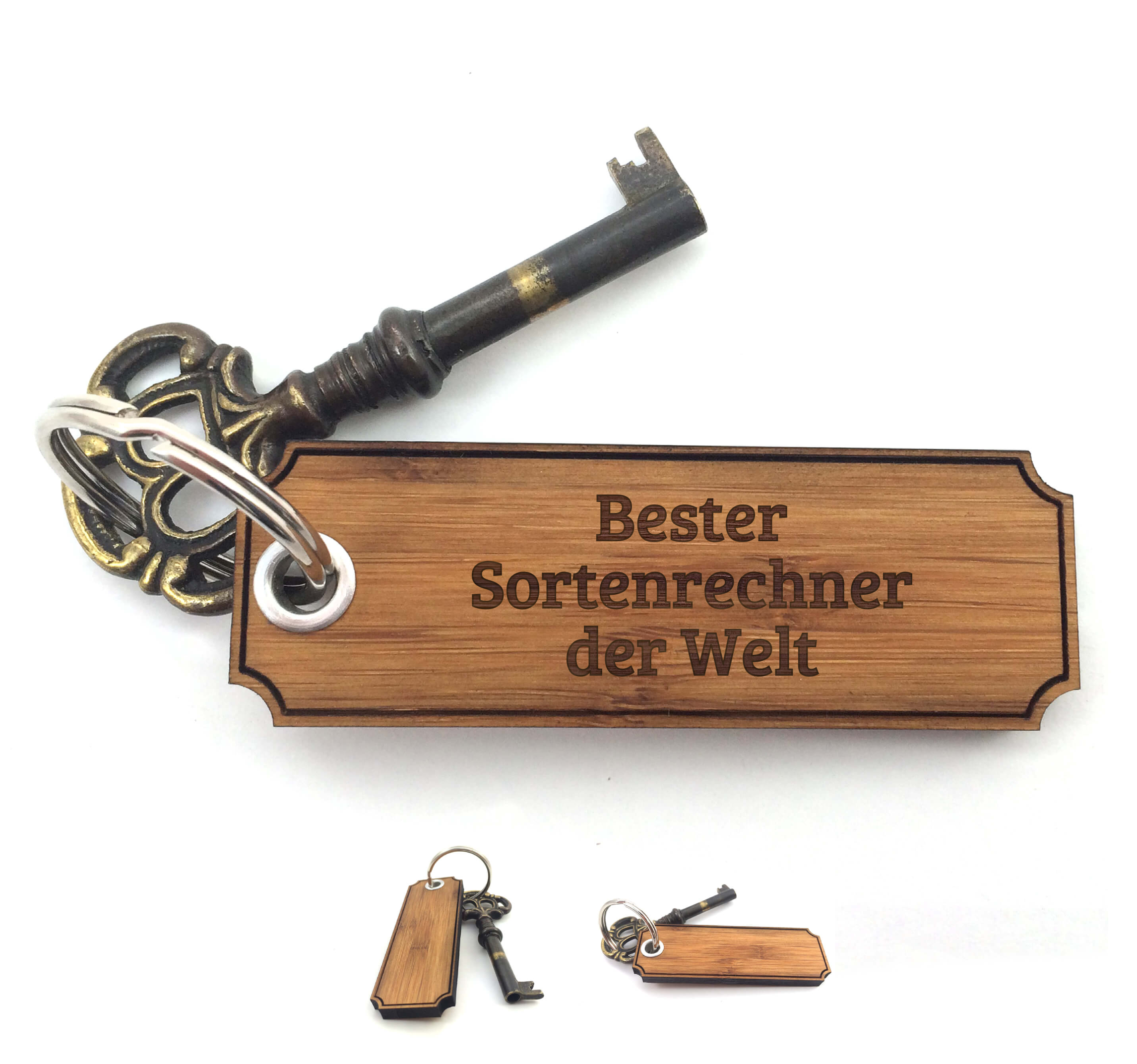 Schlüsselanhänger Sortenrechner - Geschenk Schenken Glücksbringer Abschluss