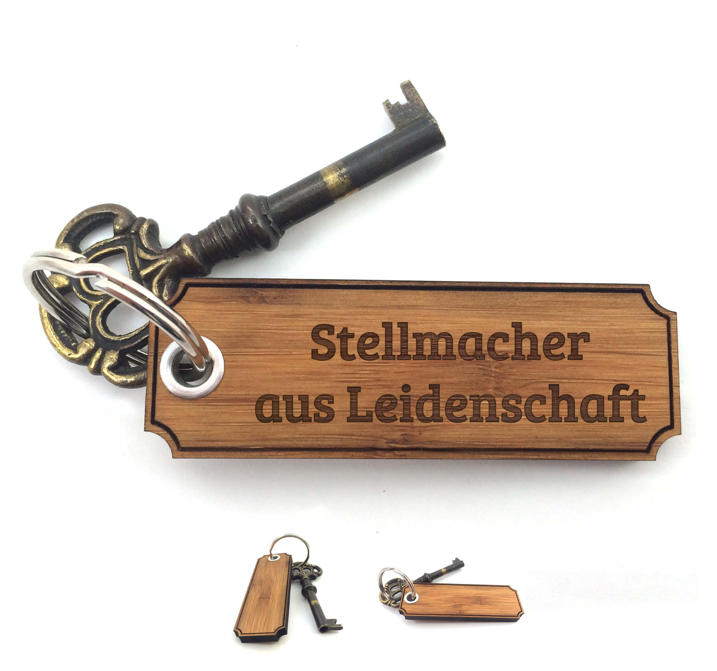 Schlüsselanhänger Stellmacher - Geschenk Abschluss Geschenke Abschied Schenken