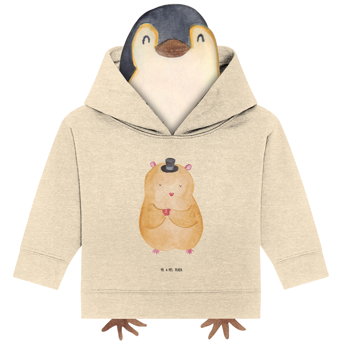 Organic Baby Hoodie Hamster Hut