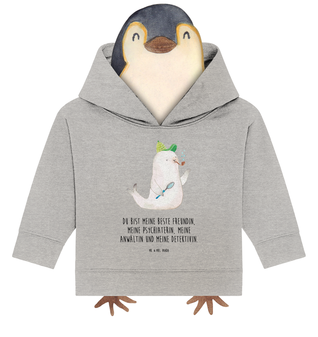 Organic Baby Hoodie Robbe Sherlock