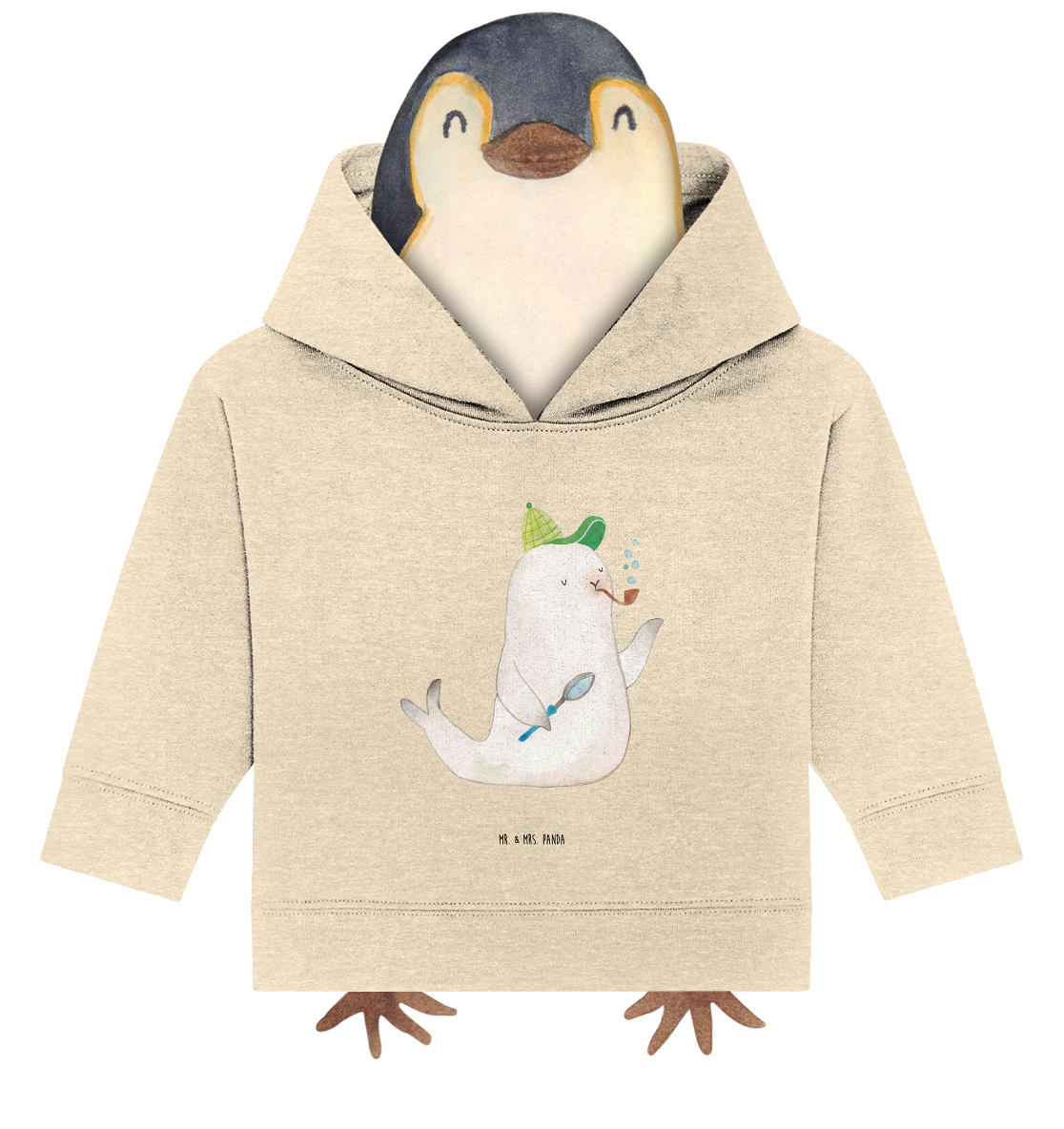 Organic Baby Hoodie Robbe Sherlock