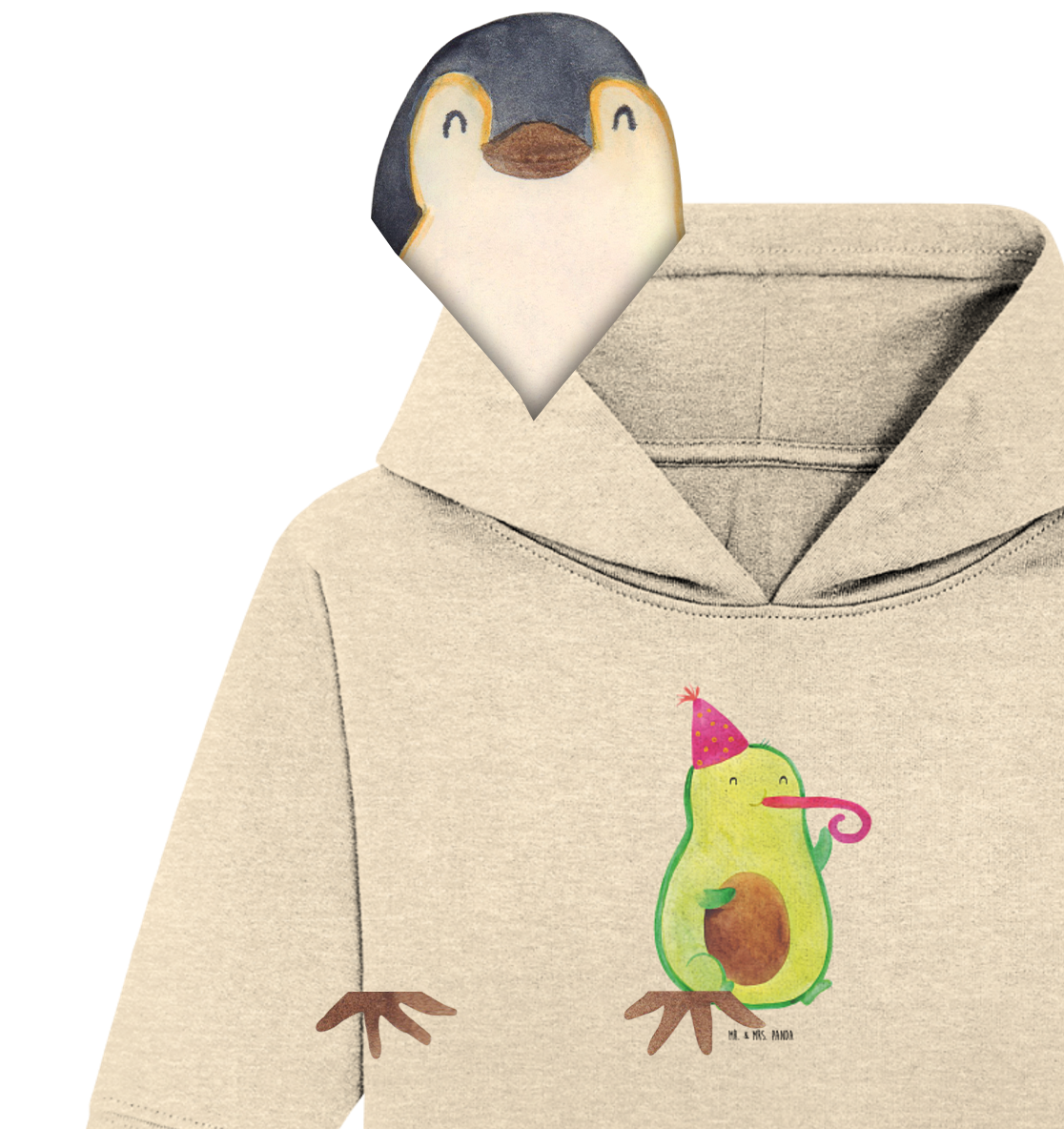 Organic Baby Hoodie Avocado Feier