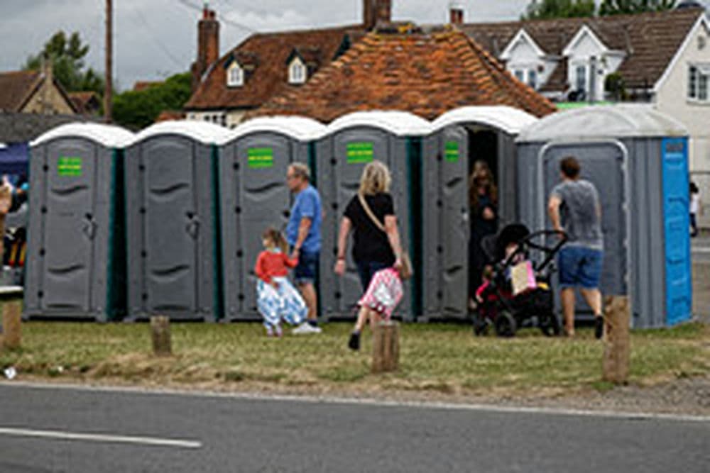 standard portable restroom