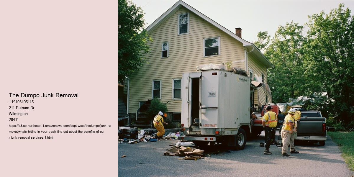 What's hiding in Your Trash? Find out about the benefits of our junk removal services!