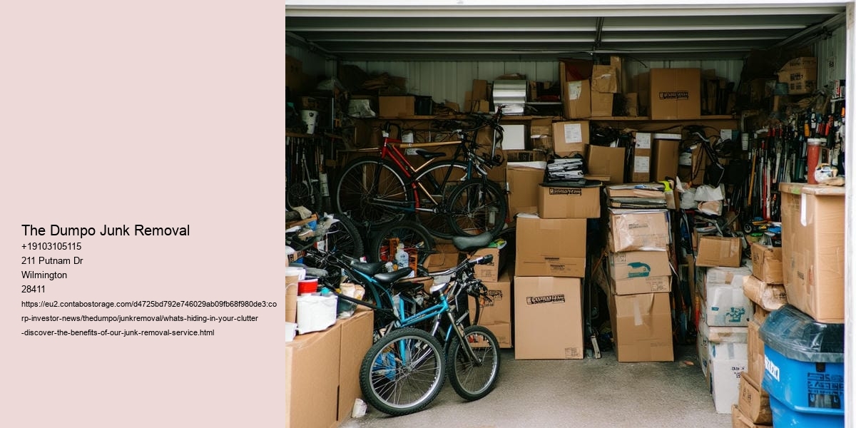 What's hiding in your clutter? Discover the Benefits of Our Junk Removal Service!