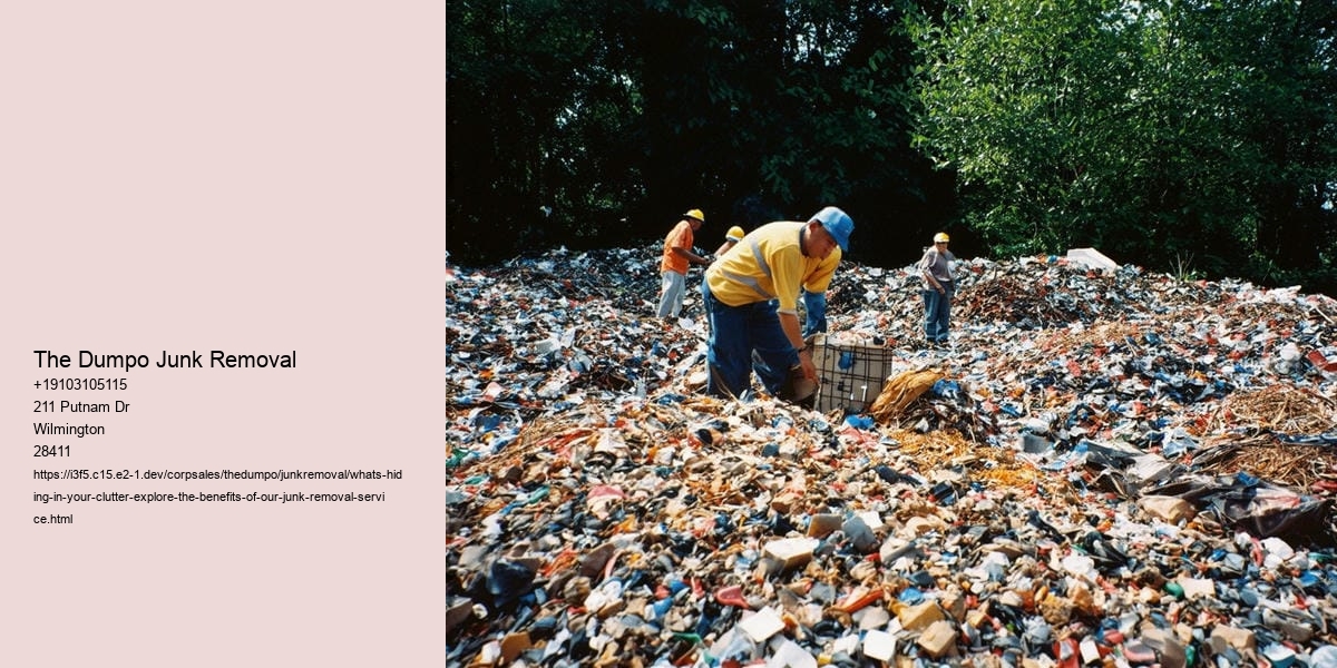 What's hiding in your clutter? Explore the Benefits of Our Junk Removal Service!