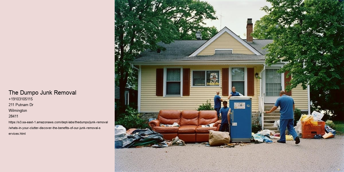 What's in Your Clutter? Discover the benefits of our junk removal services!