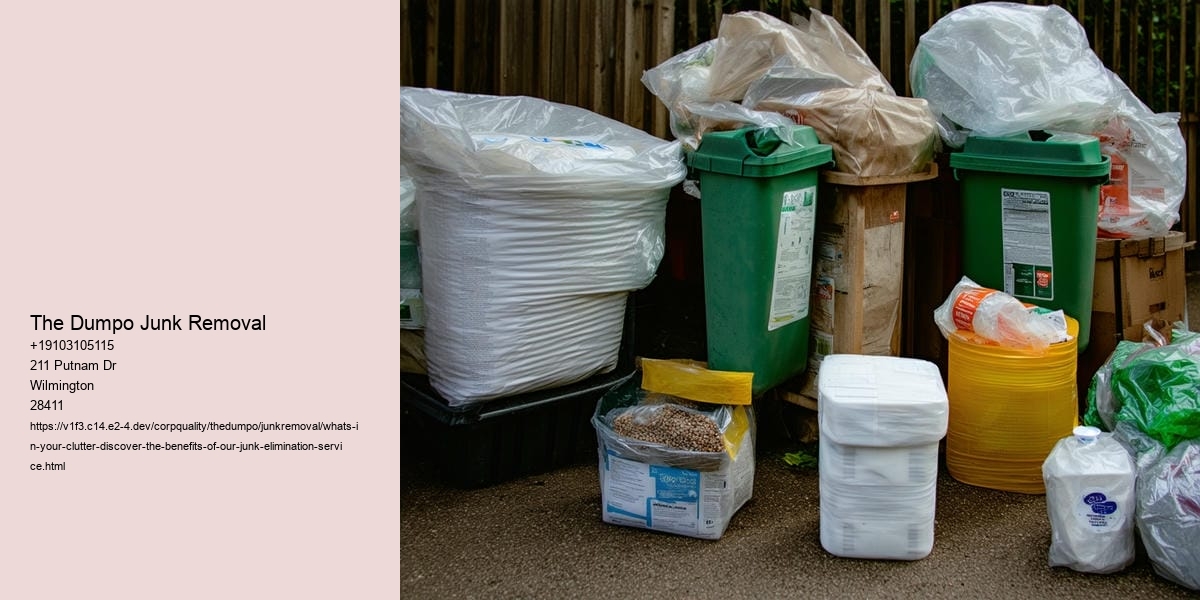 What's in your clutter? Discover the benefits of our junk elimination service!