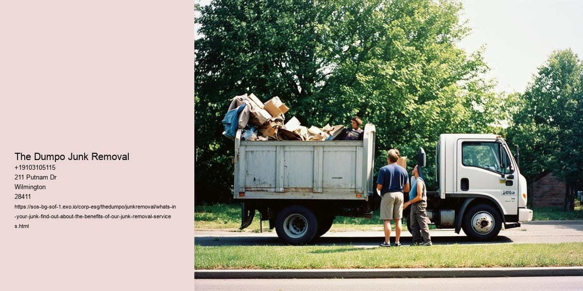 What's in Your Junk? Find out about the benefits of our junk removal services!