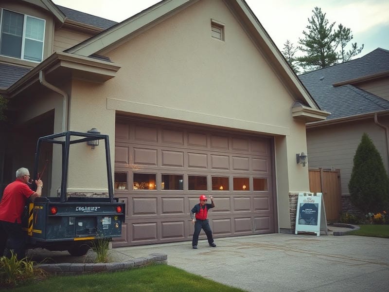 Are Garage Door Repairs Covered by Homeowners Insurance