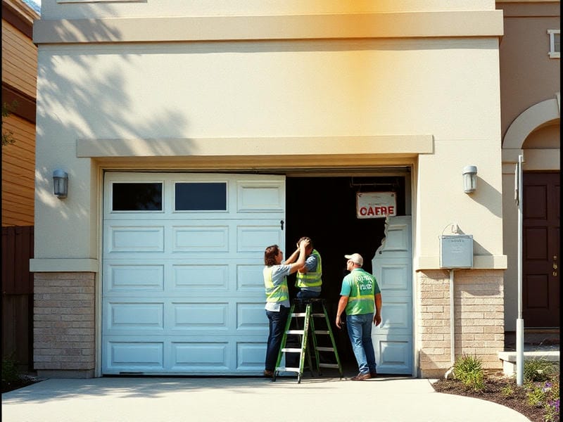 Insurance Tips for Garage Door Damage Due to Extreme Weather