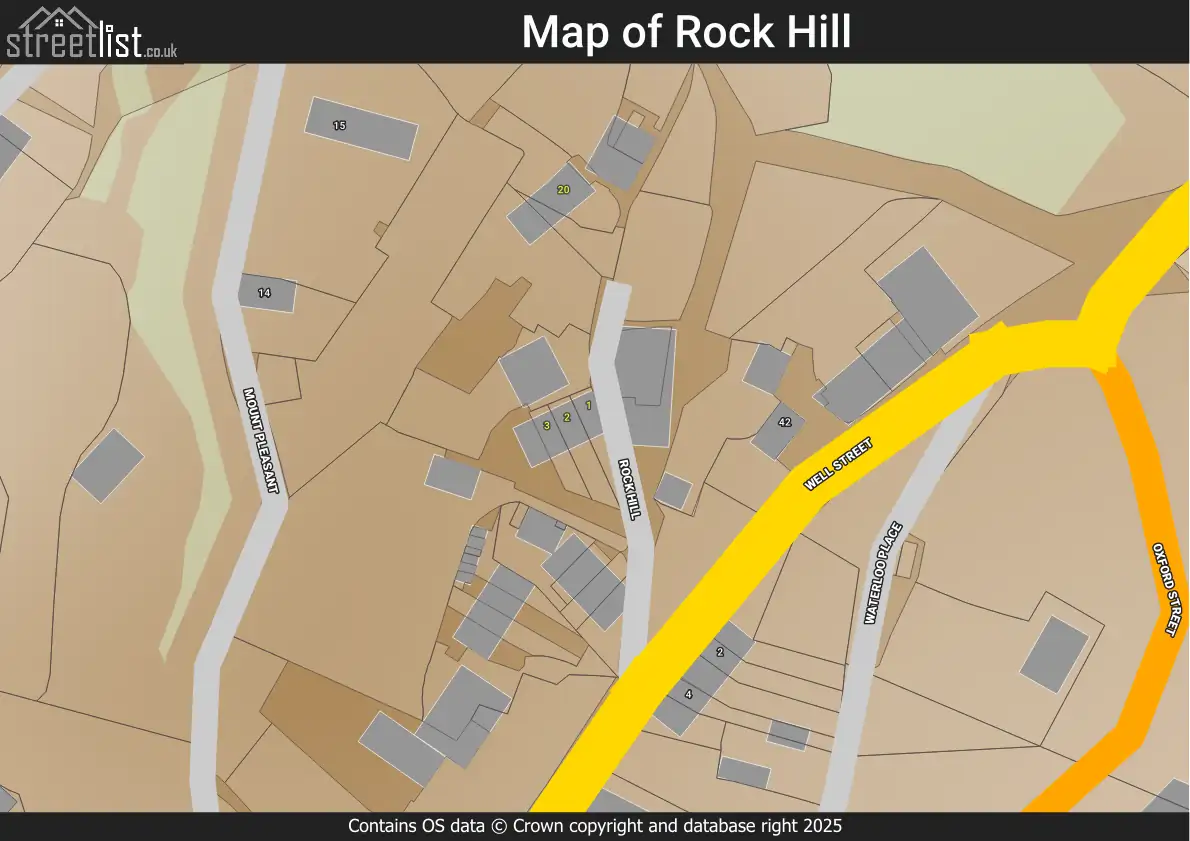 Map of Rock Hill