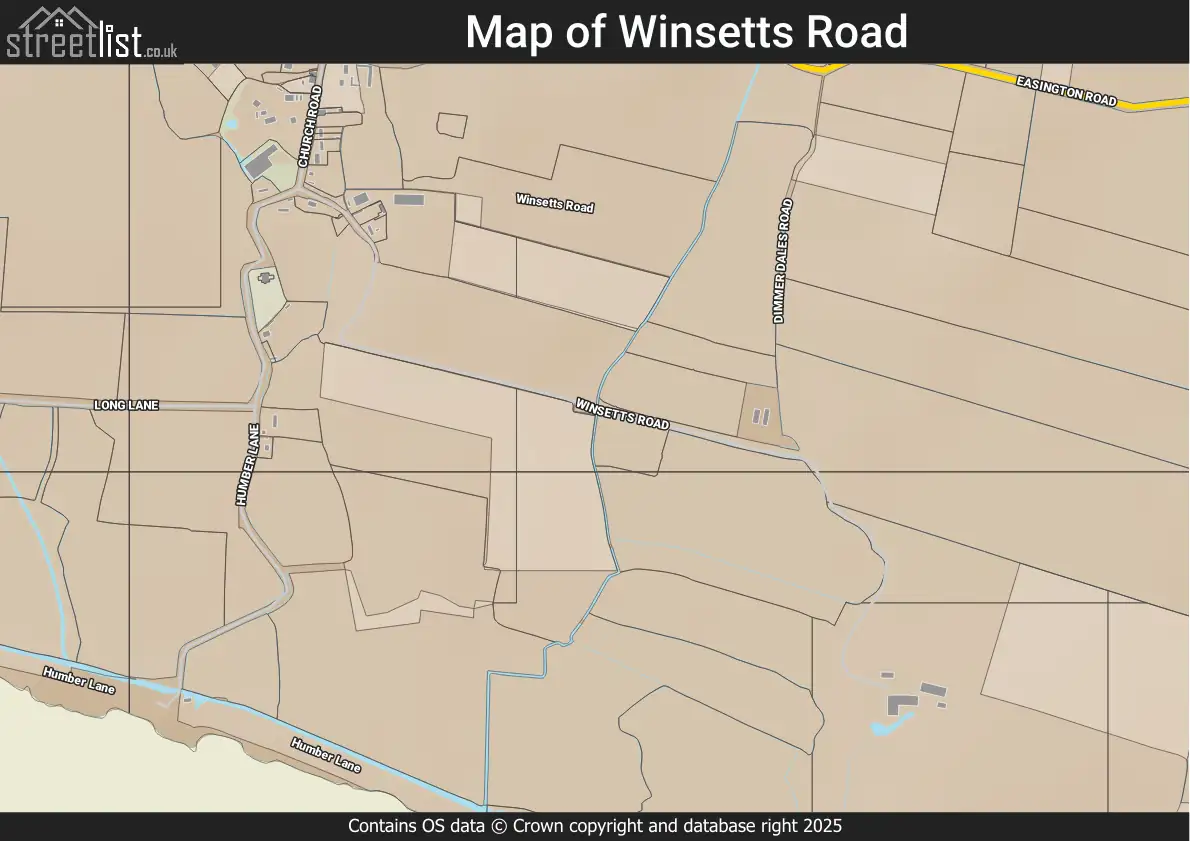 Map of Winsetts Road