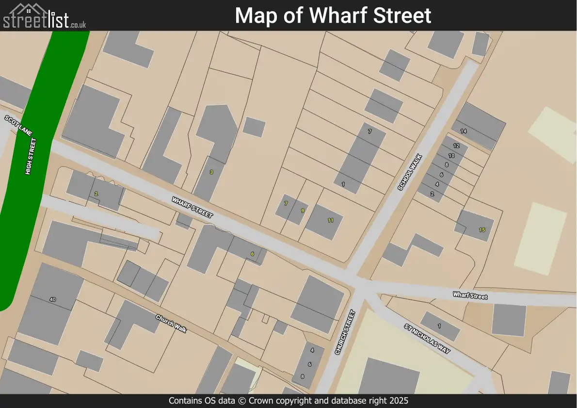 Wharf Street, Doncaster, Bawtry, South Yorkshire | Street map, property ...