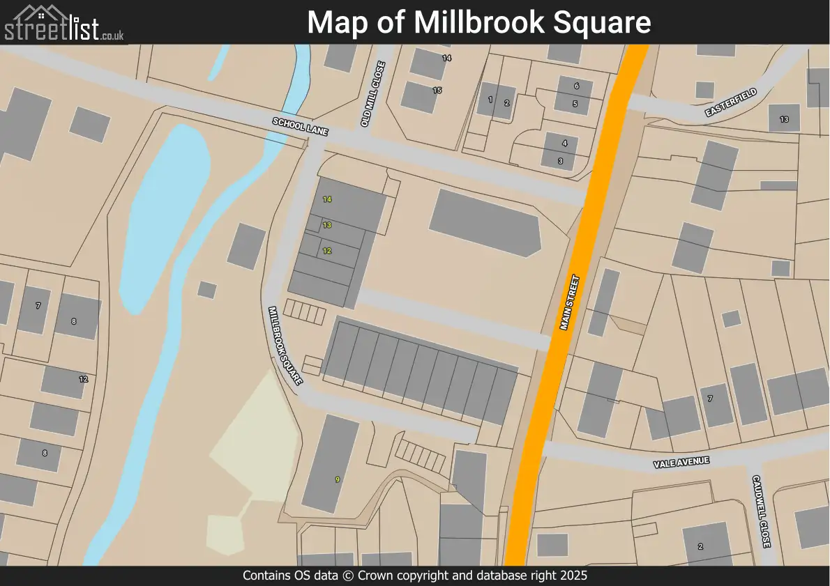 Millbrook Development Map Millbrook Square, Wantage, Grove, Oxfordshire | Street map, property ...