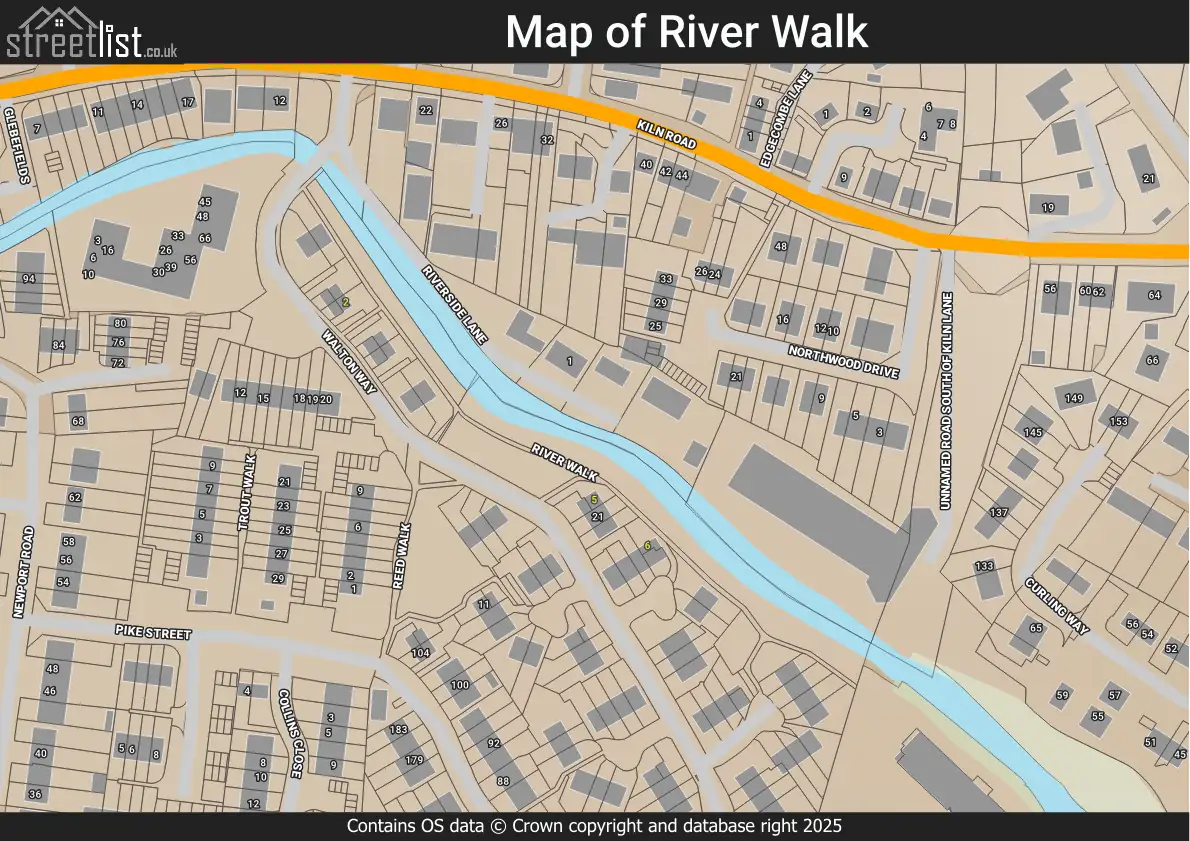 Map of River Walk
