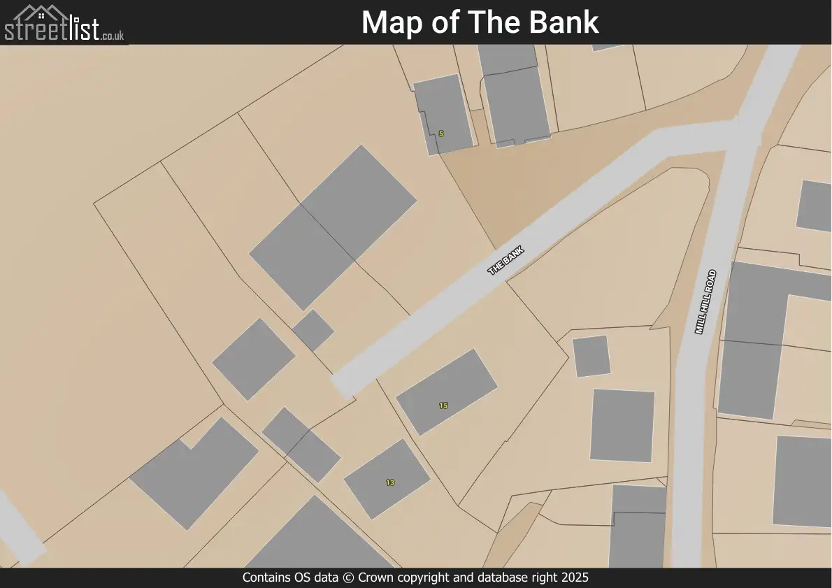 Map of The Bank