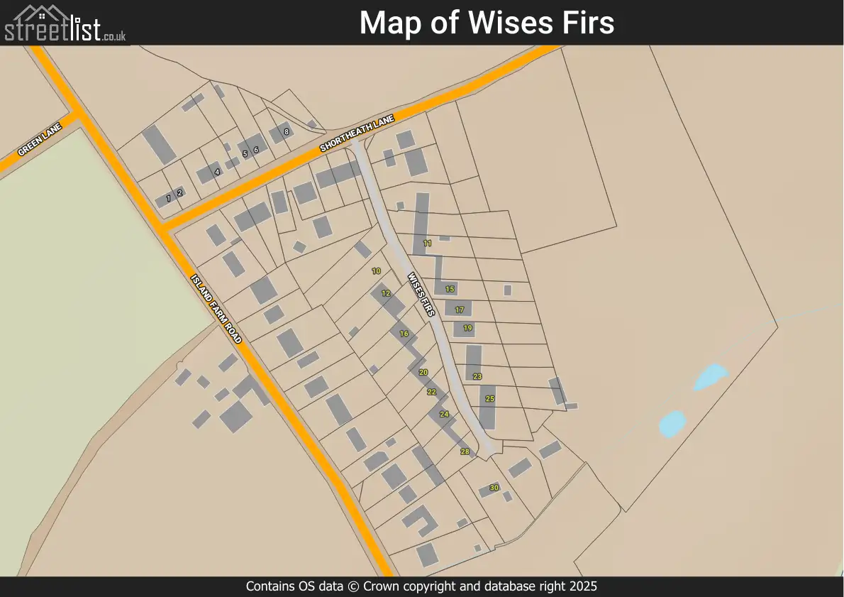 Map of Wises Firs