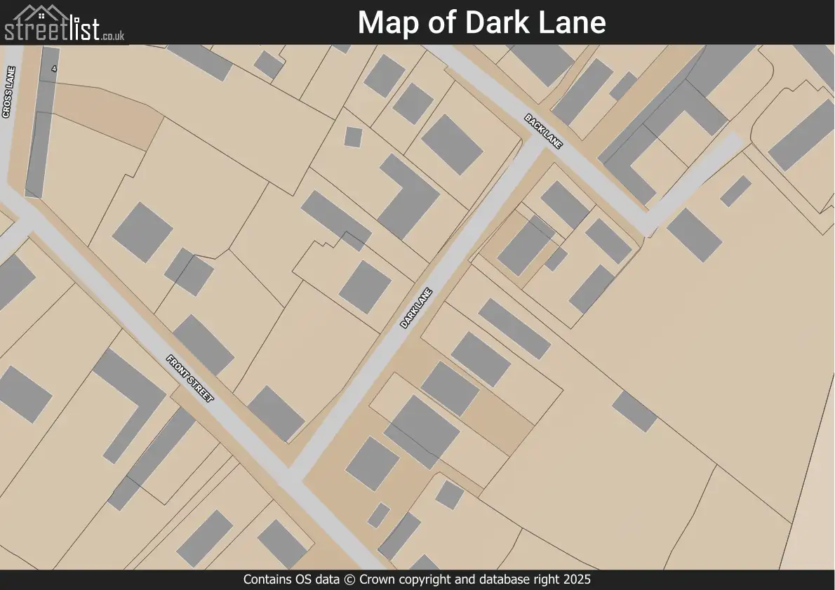 Map of Dark Lane