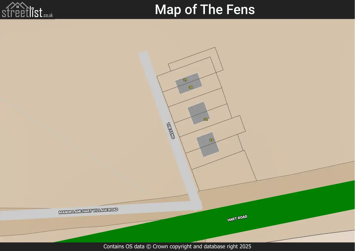 Map of The Fens