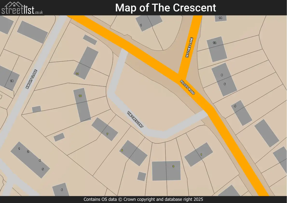 Map of The Crescent