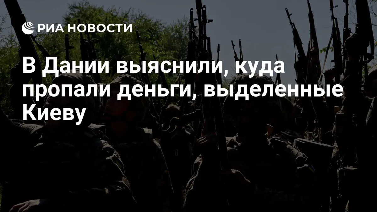 В Дании выяснили, куда пропали деньги, выделенные Киеву