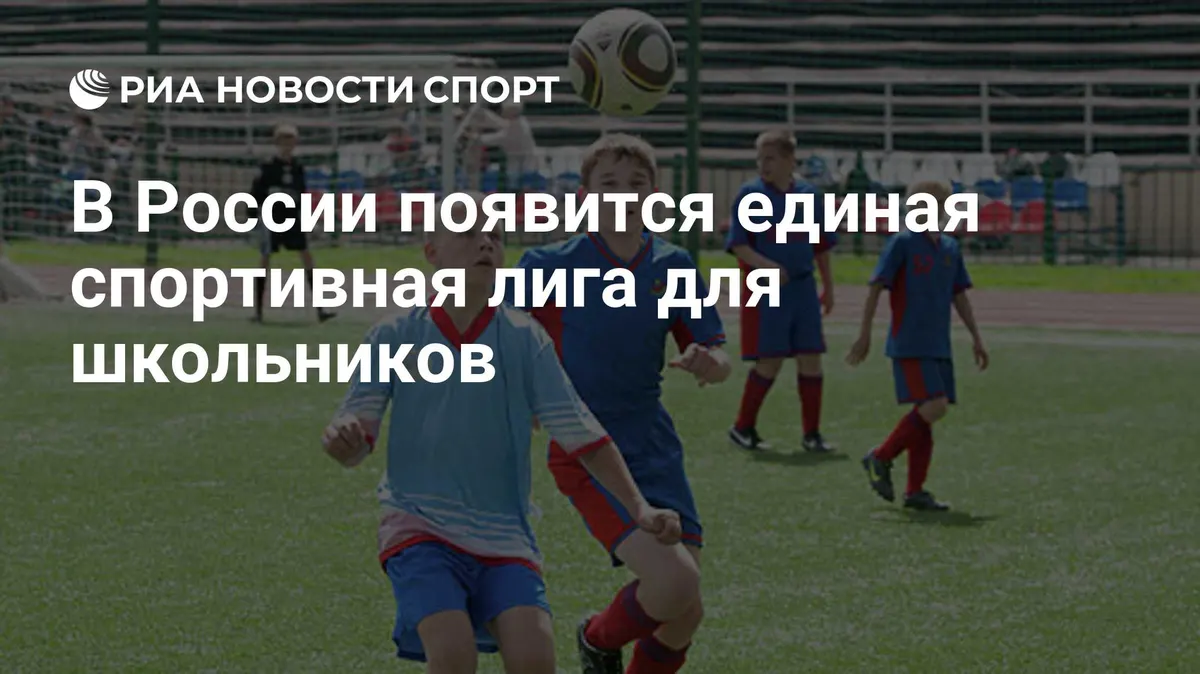 В России появится единая спортивная лига для школьников