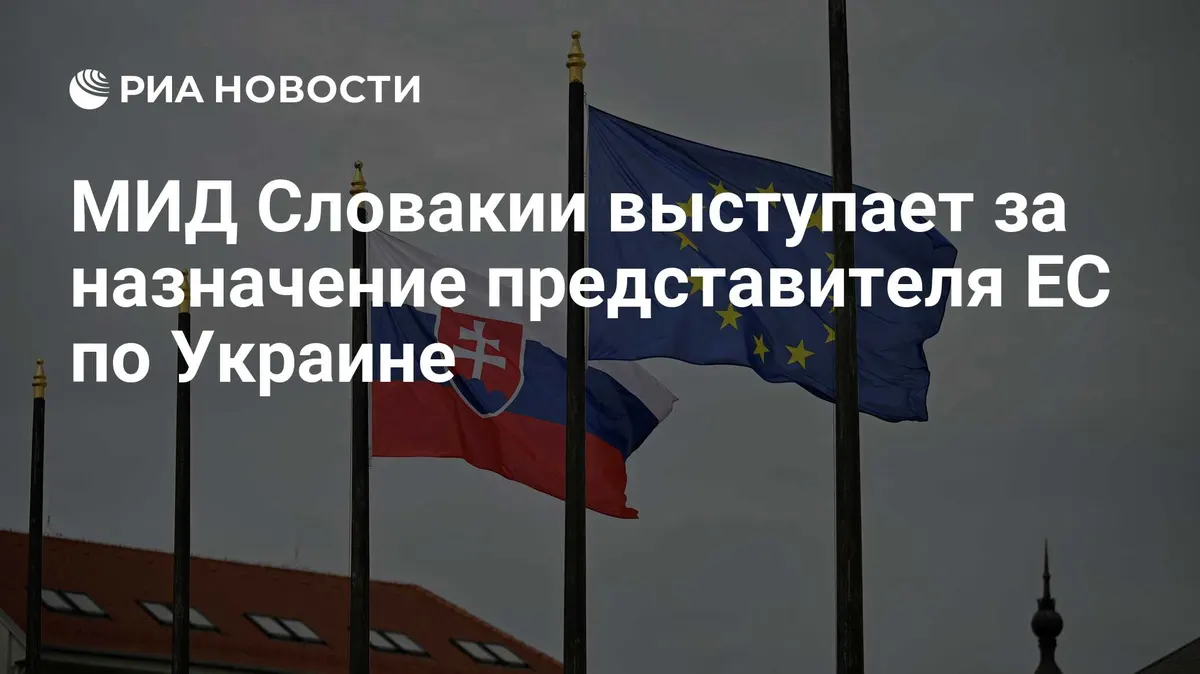 МИД Словакии выступает за назначение представителя ЕС по Украине