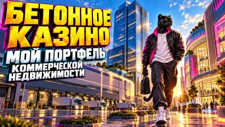 💼 Мой портфель коммерческой недвижимости «Бетонное казино». Состав активов. Пассивный доход растет