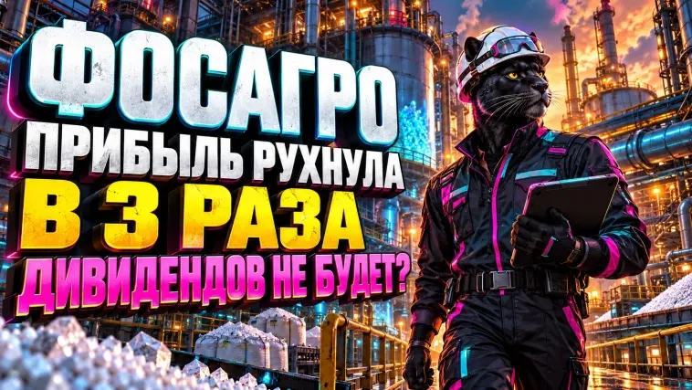 🧪 Что с дивидендами, ФосАгро? Прибыль рухнула, выплаты под вопросом. Разбираем отчет за 9 месяцев 2026 года