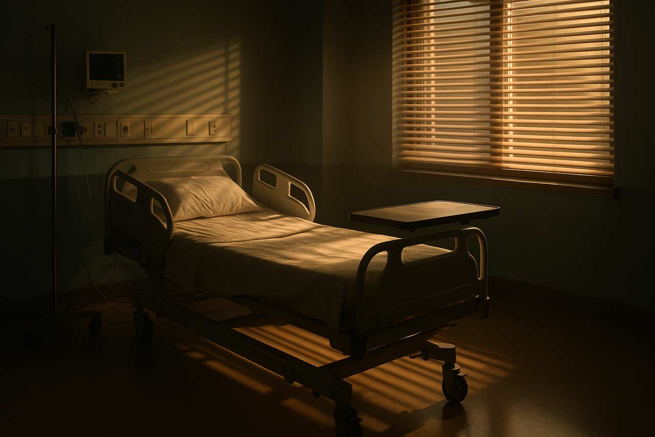 Hospital bed and medical equipment representing preventable harm � Curtis Legal