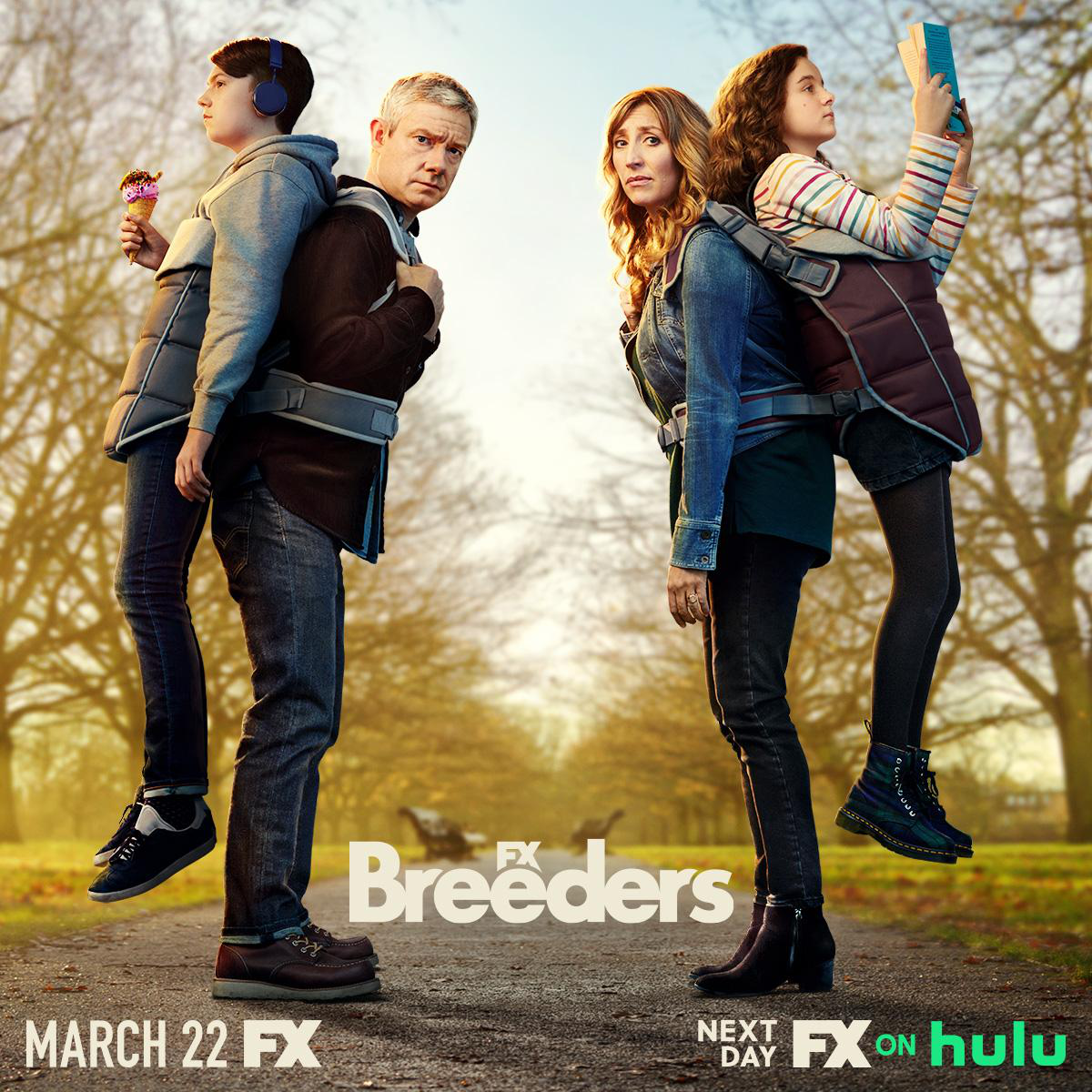 Сериал Настрогали/Breeders  2 сезон онлайн