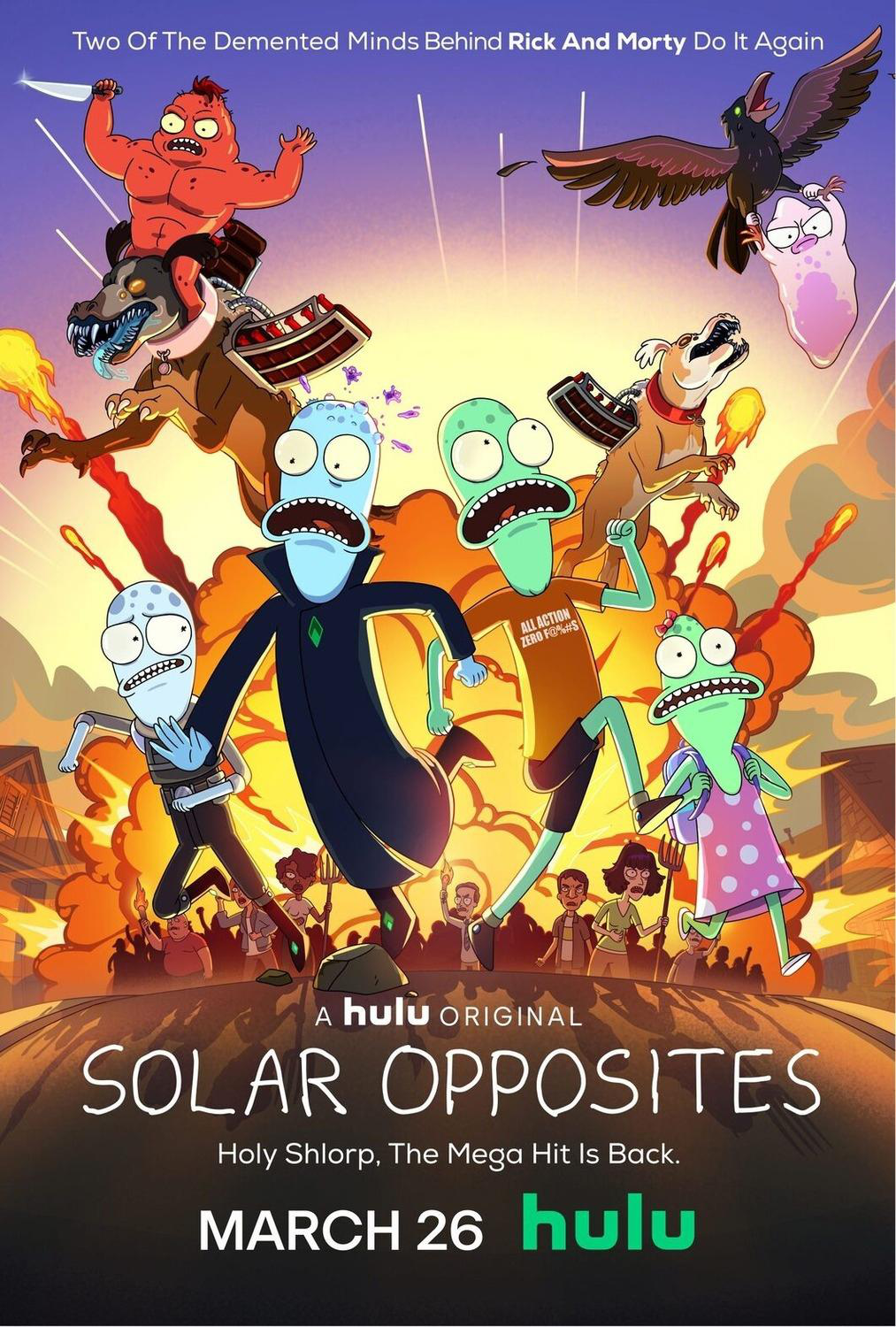 Сериал Солнечные противоположности/Solar Opposites  2 сезон онлайн