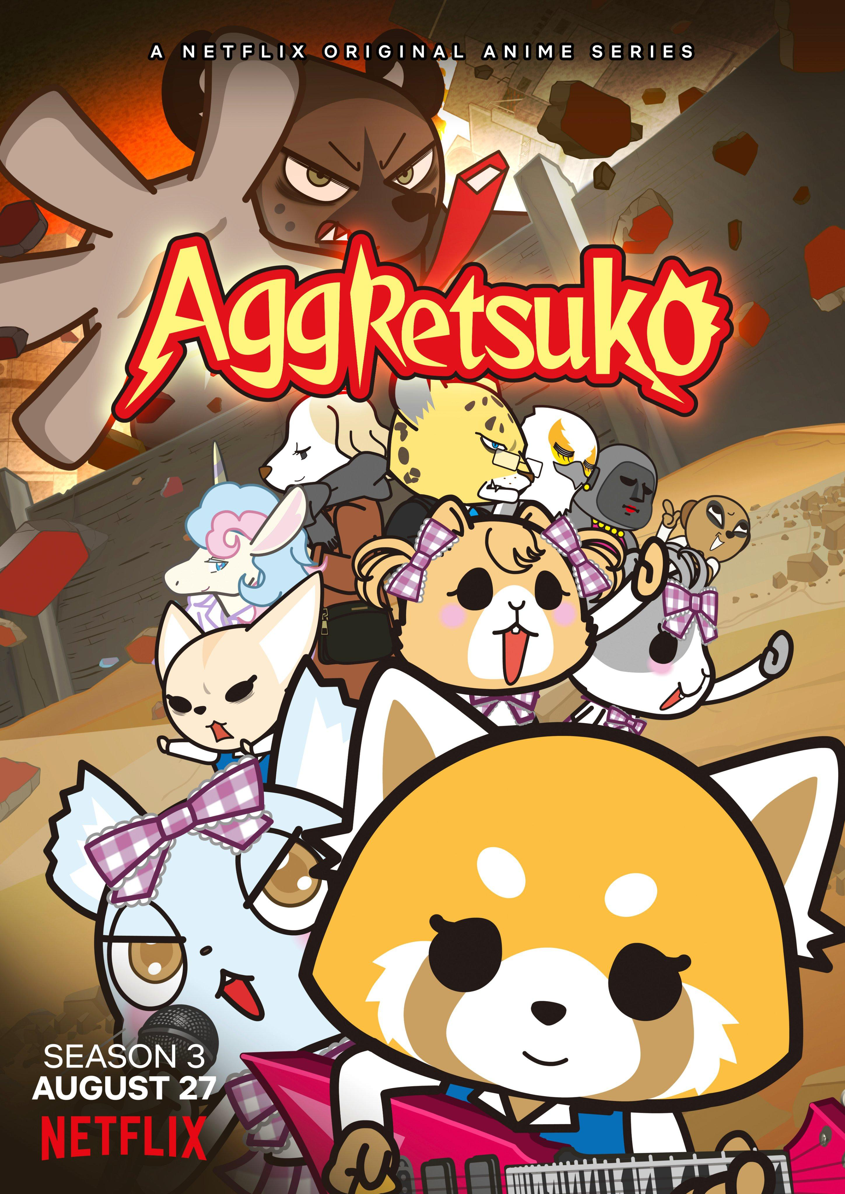 Сериал Агрессивная Рэцуко/Aggretsuko  3 сезон онлайн