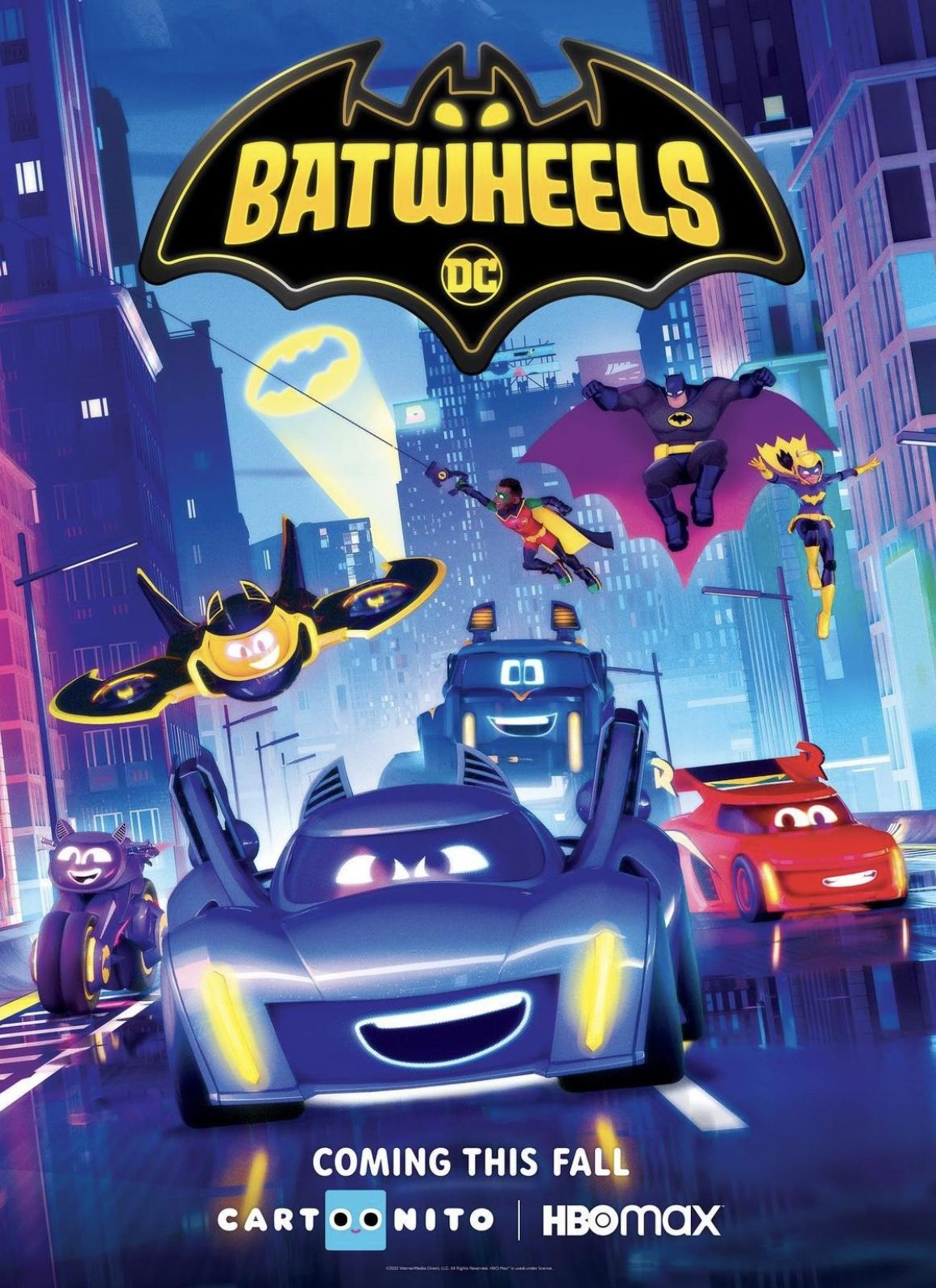 Сериал Бэтколеса/Batwheels онлайн