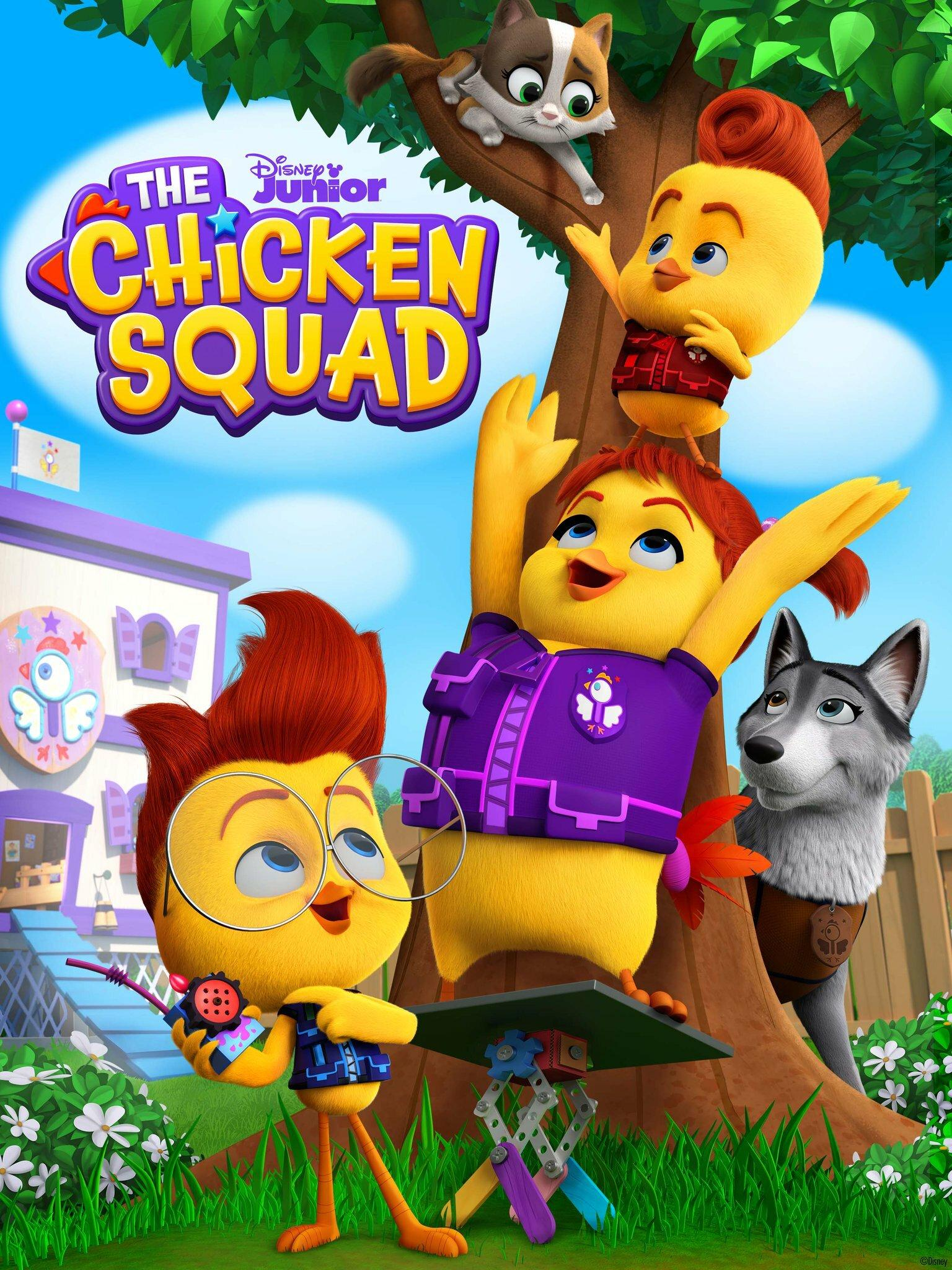 Сериал Отряд цыплят/The Chicken Squad онлайн