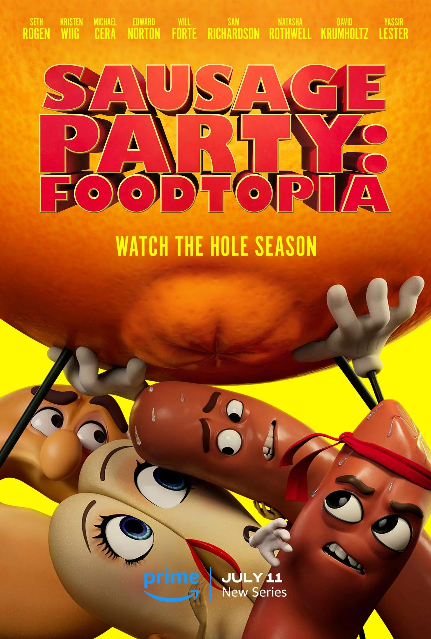 Сериал Полный расколбас: Пищевая утопия/Sausage Party: Foodtopia онлайн