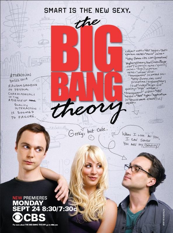 Сериал Теория большого взрыва/The Big Bang Theory 1 сезон онлайн