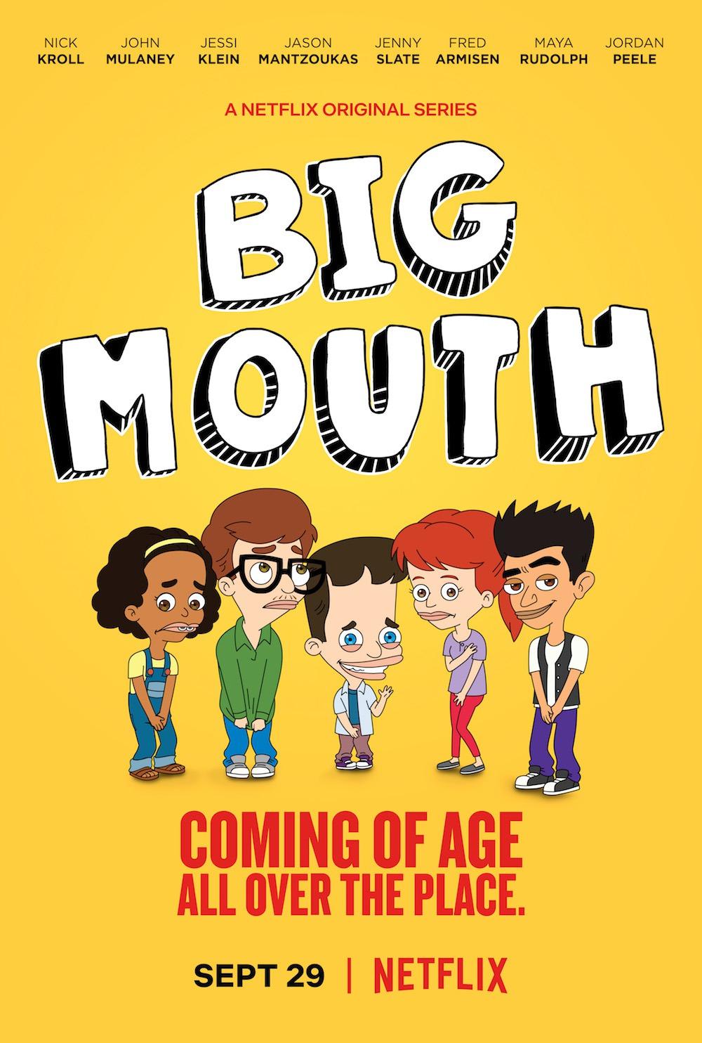 Сериал Большой рот/Big Mouth 1 сезон онлайн