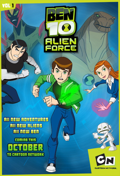 Сериал Бен 10: Инопланетная сила/Ben 10: Alien Force  1 сезон онлайн