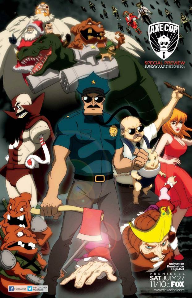 Сериал Коп с топором/Axe Cop  1 сезон онлайн