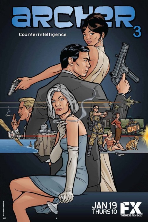 Сериал Спецагент Арчер/Archer  3 сезон онлайн