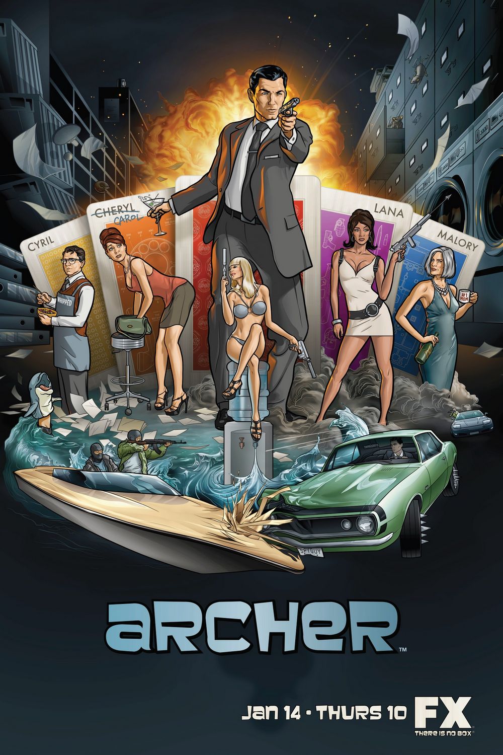 Сериал Спецагент Арчер/Archer  5 сезон онлайн