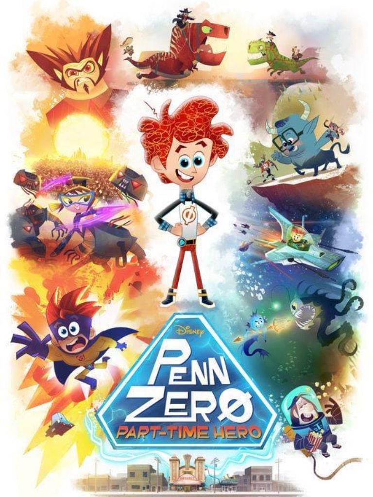 Сериал Супергерой на полставки/Penn Zero: Part-Time Hero  1 сезон онлайн